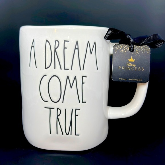 Rae Dunn Other - Rae Dunn Disney Princess Mug - A DREAM COME TRUE - Artisan Collection by Magenta